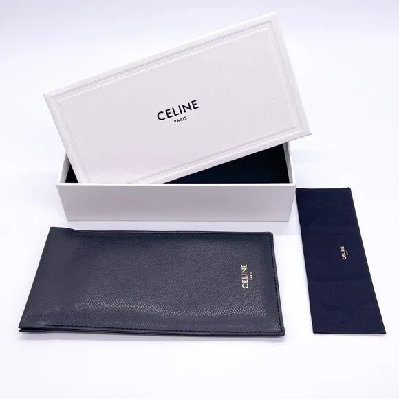NEW CELINE CL40280U 93A WOMEN SHINY LIME TRANSPARENT SUNGLASSES CELINE